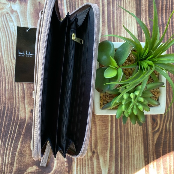 Nicole Miller  Wallet/Wristlet Color; Mashroom - Picture 2 of 6